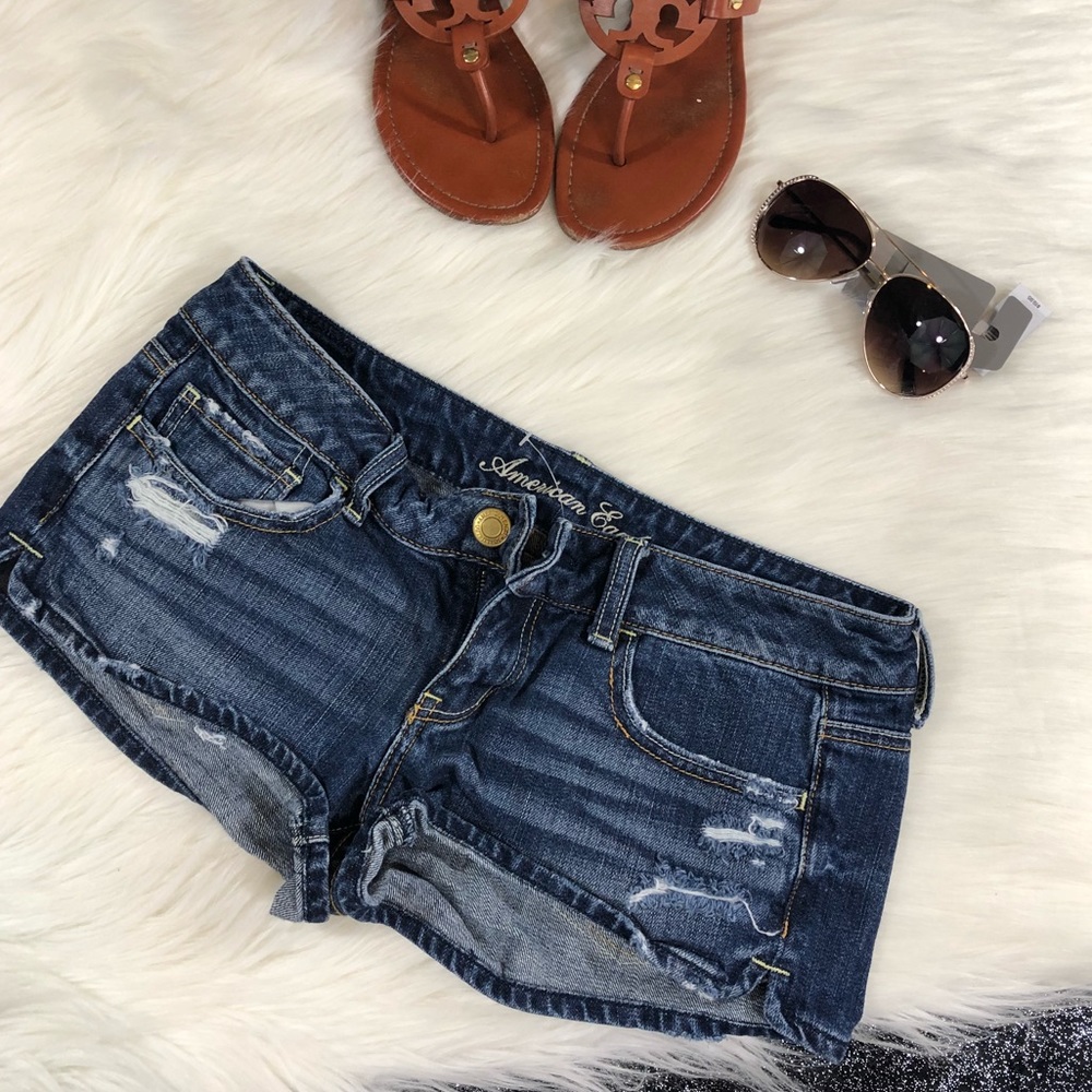 American Eagle jean shorts